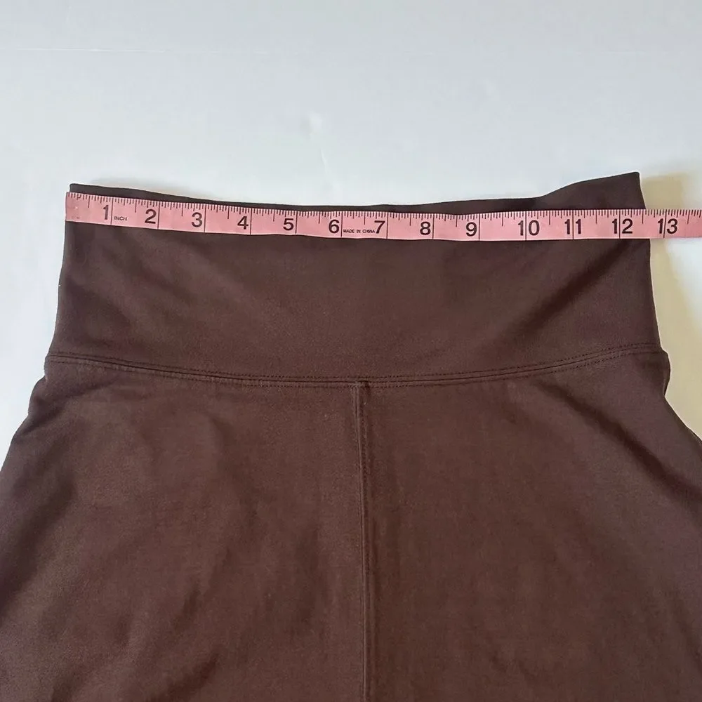 Athleta Chocolate Brown A-Line Skirt - Size S